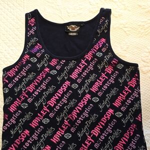 Woman's Harley Davidson tank top, size large